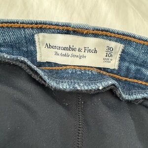 Abercrombie Maternity Jeans - the ankle straight distressed size 10